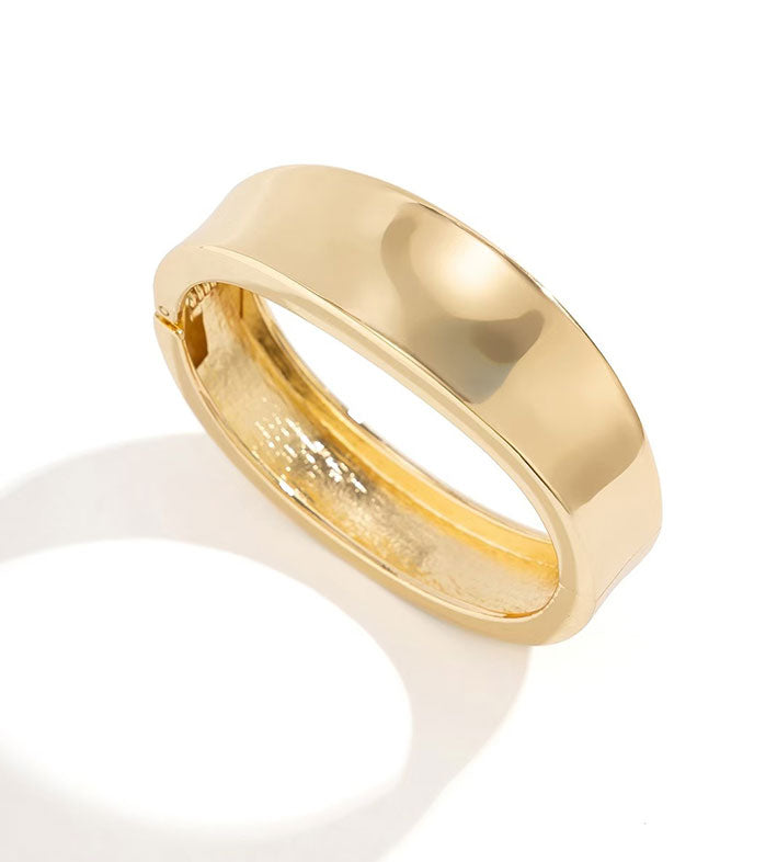 Bright Round Wide Bracelet for Women