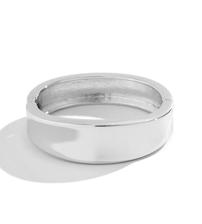 Bright Round Wide Bracelet for Women