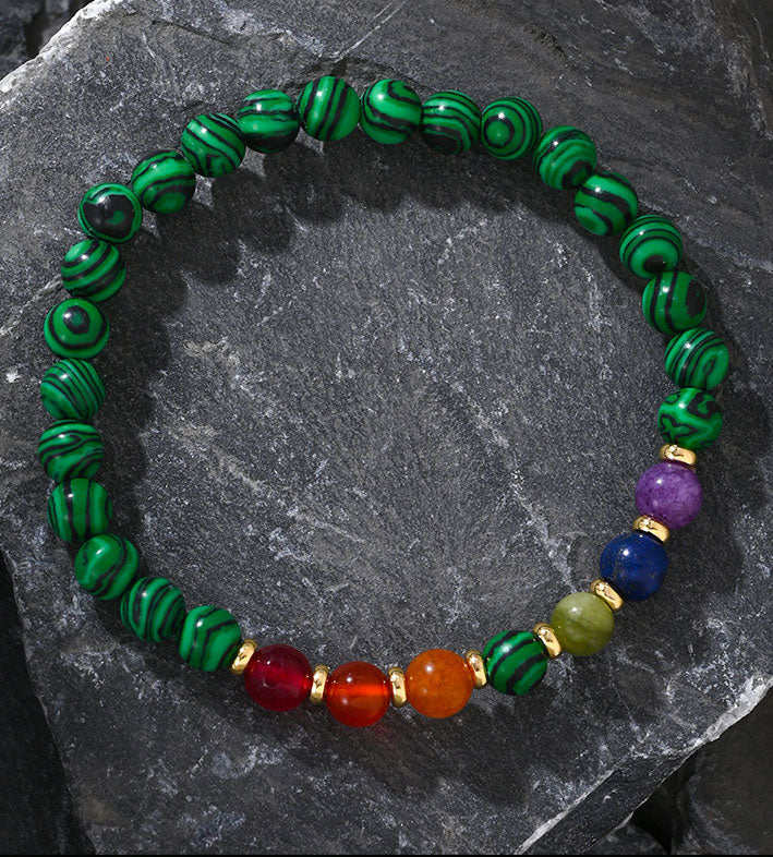 Malachite Men's Bracelet for Women