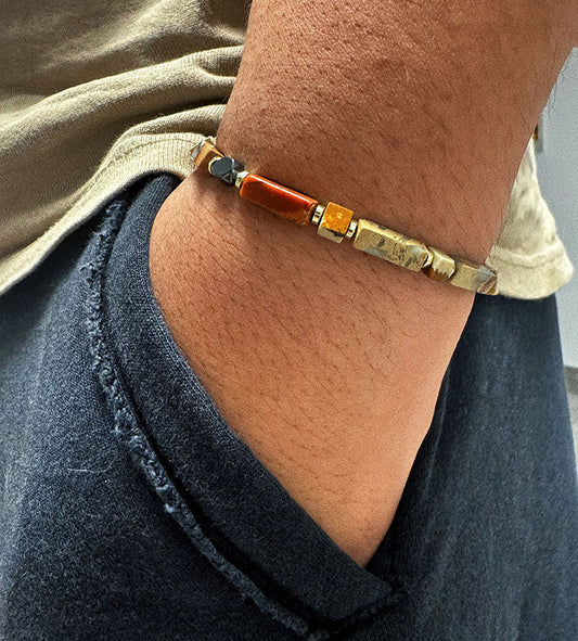 Stone Semi-precious Men's Bracelet for Women