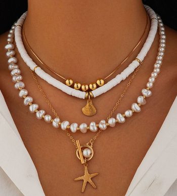 A Pearl Asymmetry Necklace