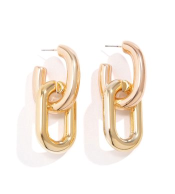 Open Oval Earrings