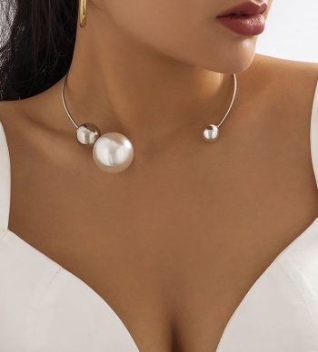 Pearl Fashion Open Necklace
