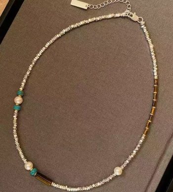 Turquoise Tiger Eye Necklace