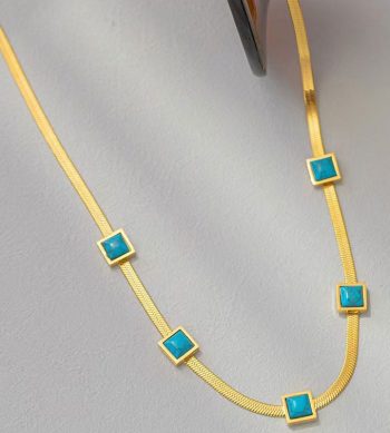 Turquoise Tribal Collar
